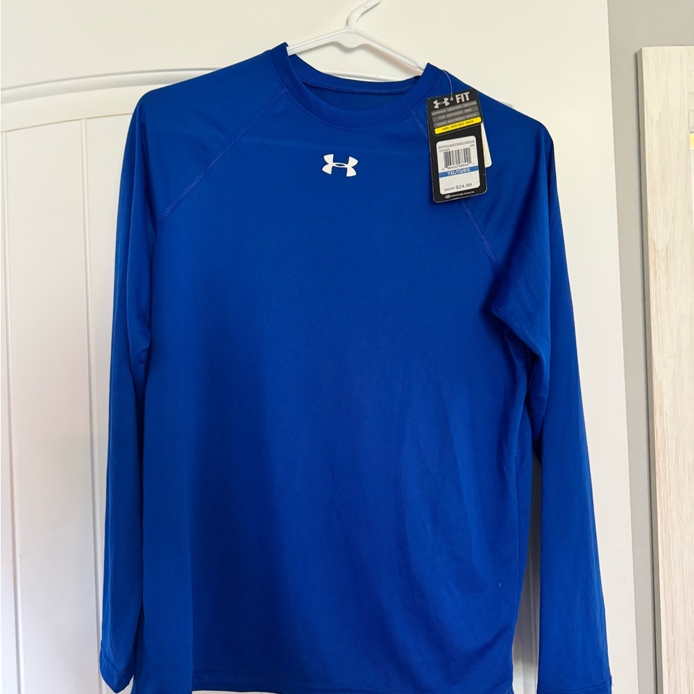 Under Armour Boys's Blue Shirt